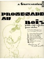 ALEKSANDR TIKHONOVICH GRETCHANINOV: PROMENADE AU BOIS OP.143, NO.5: LES CHAMPIGNONS... (VIOLIN & PIA