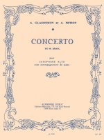 ALEXANDER GLAZOUNOV: CONCERTO IN E FLAT FOR SAXOPHONE AND ORCHESTRA OP.109 (ALTO SAXOPHONE/PIANO)
