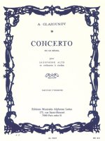 ALEXANDRE GLAZOUNOV: SAXOPHONE CONCERTO OP.109 IN E FLAT - FULL SCORE