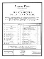 GEORG FRIEDRICH HANDEL: PETITE MARCHE (CLASSIQUES NO.68) (CLARINET & PIANO)