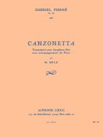 GABRIEL PIERNE: CANZONETTE, OP.19 (ALTO SAXOPHONE/PIANO)