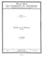 JOHANN SEBASTIAN BACH: BADINERIE (ALTO SAXOPHONE)