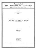 WOLFGANG AMADEUS MOZART: GAVOTTE SENTIMENTALE (CLASSIQUES NO.15) (SAXOPHONE-ALTO & PIANO)