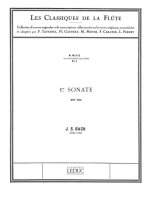 JOHANN SEBASTIAN BACH: SONATA NO.1, BWV1030 IN B MINOR (CLASSIQUES NO.1) (FLUTE & PIANO)