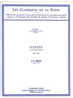 JOHANN SEBASTIAN BACH: SONATA BWV1013 IN A MINOR (CLASSIQUES NO.18) (FLUTE SOLO)