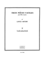 LOUIS MOYSE: 3 PIECES NO.2: SARABANDE (FLUTE & PIANO)