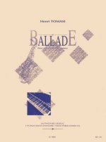 TOMASI: BALLADE SAXOPHONE MIB ET PIANO
