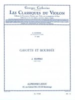 JOHANN KUHNAU: GAVOTTE ET BOURREE (CLASSIQUES NO.360) (VIOLIN & PIANO)
