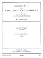 GEORGES CATHERINE: PREMIERS SOLOS EXTRAITS DE CONCERTOS CLASSIQUES (VIEUXTEMP'S CONCERT NO. 5)