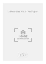 RAYMOND GALLOIS-MONTBRUN: 3 MELODIES NO.3: CHANSON (TEN) (VOICE & PIANO)