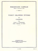 FERDINAND CAPELLE: VINGT GRANDES ETUDES (CLARINET)
