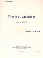MARCEL TOURNIER: THEME ET VARIATIONS (HARP)