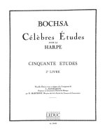 ROBERT NICHOLAS CHARLES BOCHSA: 50 ETUDES OP.34, VOL.2 (HARP SOLO)