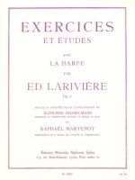 EDMOND LARIVIERE - EXERCICES ET ETUDES POUR LA HARPE