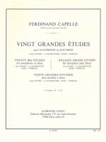 FERDINAND CAPELLE: TWENTY BIG STUDIES FOR SAXOPHONE OR OBOE (VOLUME 1)