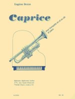 EUGENE BOZZA - CAPRICEPOUR TROMPETTE (EN UT OU EN SI BEMOL) ET PIANO