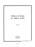 JEHAN ARISTE ALAIN: L'OEUVRE DE PIANO VOL.3 (PIANO SOLO) PIANO