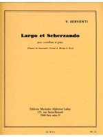 VICTOR SERVENTI: LARGO ET SCHERZANDO (DOUBLE BASS & PIANO)
