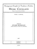 HENRI COUILLAUD: 30 ETUDES MODERNES (TROMBONE SOLO)