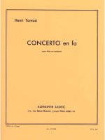 HENRI TOMASI: CONCERTO IN F MAJOR (FLUTE & PIANO)
