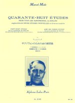 48 ETUDES POUR TOUS LES SAXOPHONES DE FERLING, AUGMENTEES DE DOUZE ETUDES NOUVELLES