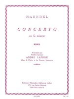 G.F. HANDEL: CONCERTO IN F MINOR (TROMBONE/PIANO)