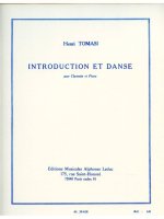 HENRI TOMASI: INTRODUCTION ET DANSE (CLARINET & PIANO)