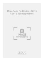 DELAMORINIERE REPERTOIRE FOLKLORIQUE NO15 SONT 3 JEUN'CAPITAINES 3PT