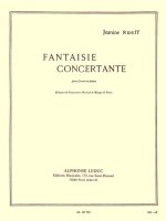 JEANINE RUEFF: FANTAISIE CONCERTANTE (BB) (TRUMPET & PIANO) TROMPETTE