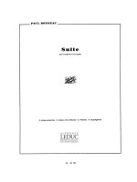 PAUL BONNEAU: SUITE FOR C TRUMPET (TRUMPET & PIANO) TROMPETTE