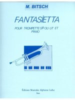 MARCEL BITSCH: FANTASIETTA (TRUMPET & PIANO) TROMPETTE