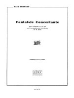 PAUL BONNEAU: FANTAISIE CONCERTANTE (TRUMPET & PIANO) TROMPETTE