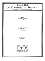 GEORG FRIEDRICH HANDEL: SONATA NO.2 (CLASSIQUES NO.89) (SAXOPHONE-ALTO & PIANO)