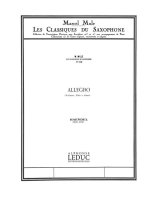 GEORG FRIEDRICH HANDEL: ALLEGRO (CLASSIQUES NO.93) (SAXOPHONE-ALTO & PIANO)