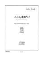 MICHAEL SPISAK: CONCERTINO FOR TROMBONE AND CHAMBER ORCHESTRA (TROMBONE/PIANO)