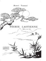 TOMASI HENRI FEERIE LAOTIENNE BL795 PIANO BOOK PIANO