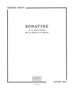 GEORGES MIGOT: SONATINE SUR LES TOUCHES BLANCHES (PIANO SOLO) PIANO