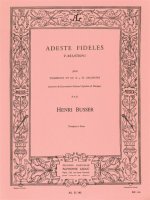 HENRI BUSSER: ADESTE FIDELES OP.83 (TRUMPET & PIANO) TROMPETTE