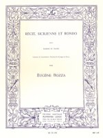 EUGENE BOZZA: RECIT, SICILIENNE AND RONDO FOR BASSOON AND PIANO
