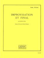 JEAN RIVIER: IMPROVISATION ET FINAL (OBOE & PIANO)