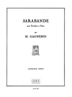 HENRI GAGNEBIN: SARABANDE (TROMBONE & PIANO)