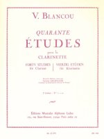 VICTOR BLANCOU: FORTY STUDIES - VOL. 2  (CLARINET)