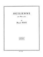 MARCEL POOT: SICILIENNE (FLUTE & PIANO)