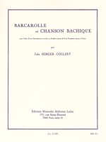 JULES SEMLER-COLLERY: BARCAROLLE AND BACCHANALIAN SONG, FOR TUBA, DOUBLE BASS, BASS SAXHORN OR BASS
