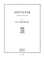 PAUL BONNEAU: SOUVENIR (HORN & PIANO)
