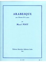 MARCEL POOT: ARABESQUE (CLARINET & PIANO)