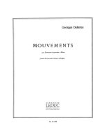 GEORGES DELERUE: MOUVEMENTS (PERCUSSION(S) & PIANO)