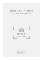 TOMASI HENRI NOCES DE CENDRES BL808 PIANO BOOK PIANO