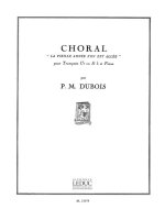 PIERRE MAX DUBOIS: CHORAL: LA VIEILLE ANNEE S'EN EST ALLEE (TRUMPET & PIANO) TROMPETTE