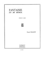 PATRICK PIGGOTT: FANTAISIE IN E FLAT MAJOR (CLARINET & PIANO)
